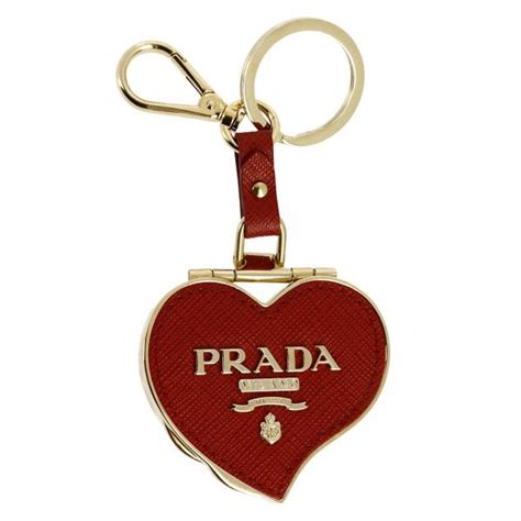 portachiavi prada con piccolo cuore|Portachiavi e ciondoli Prada donna .